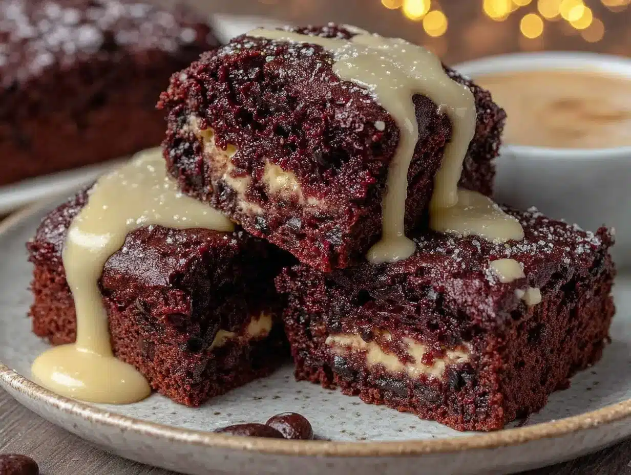 Irish Coffee Brownies preparation steps