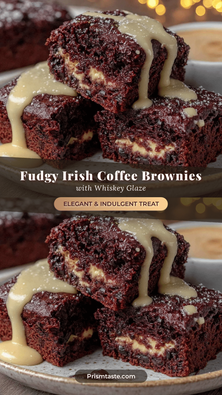 Irish Coffee Brownies recipe