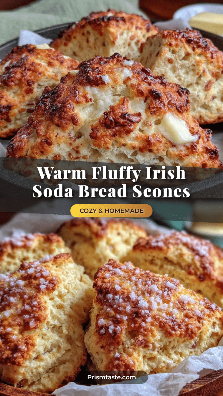 Irish soda bread scones recipe