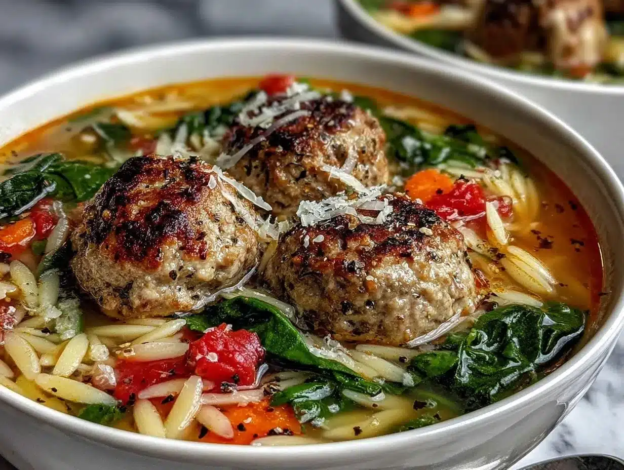 Italian Wedding Soup preparation steps