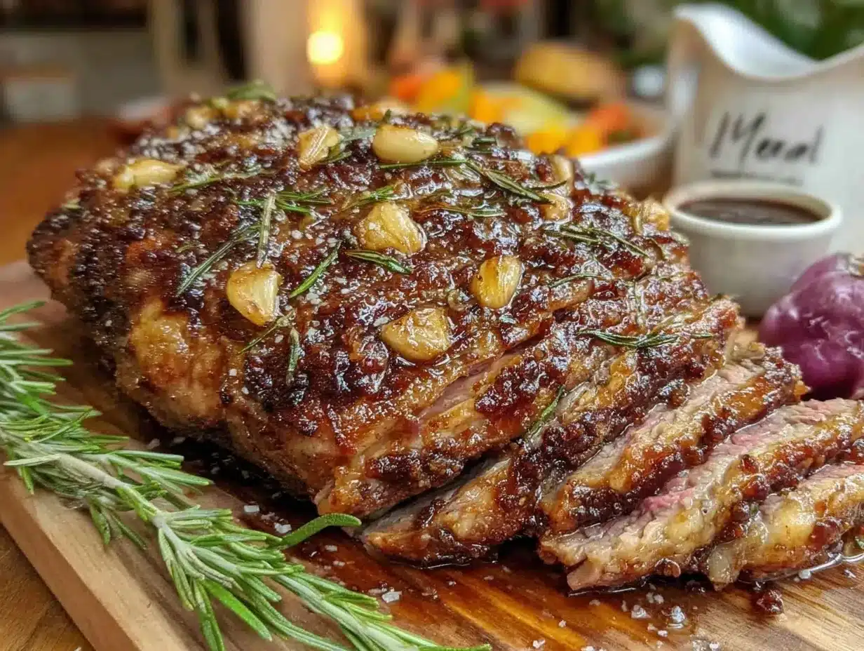 lamb leg roast recipe preparation steps