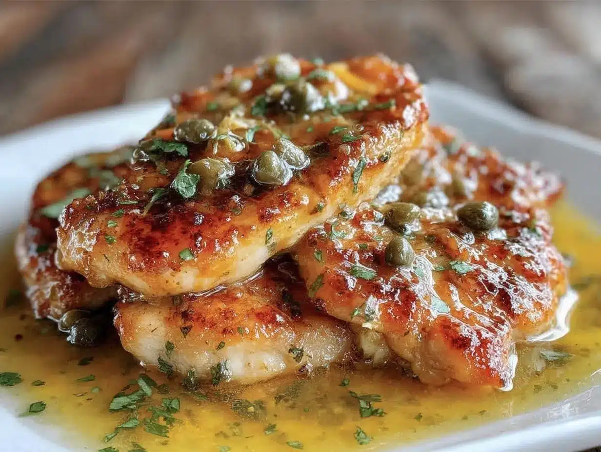 lemon artichoke chicken piccata preparation steps