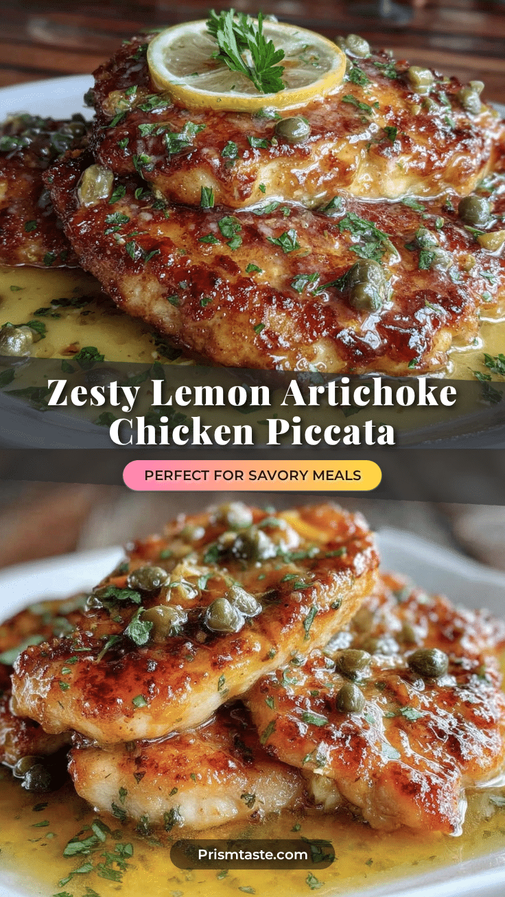 lemon artichoke chicken piccata recipe