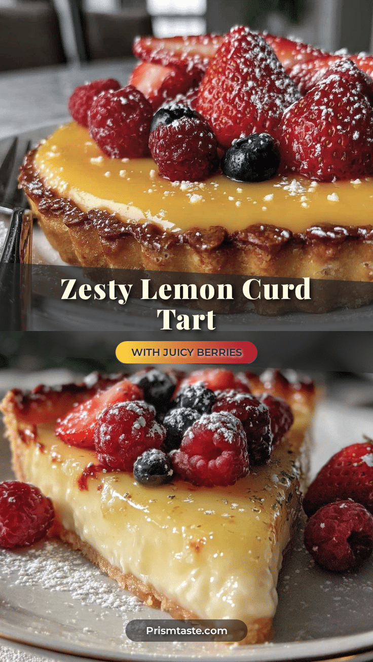 lemon curd tart recipe