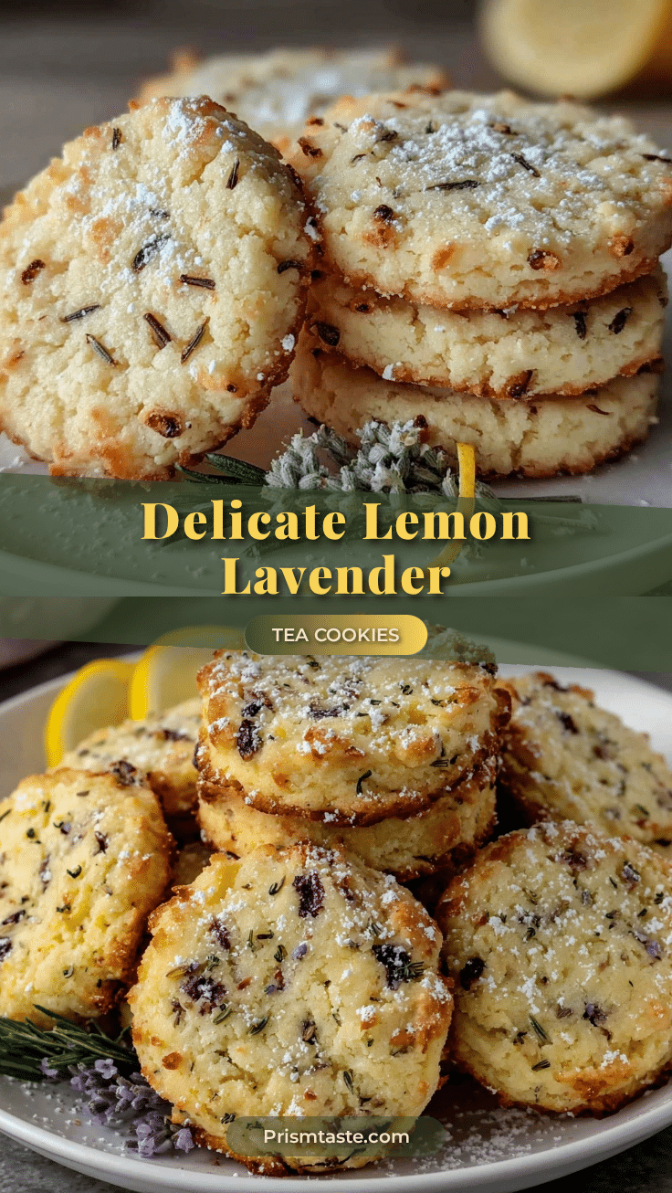 lemon lavender tea cookies recipe