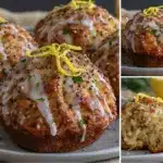 lemon poppy seed muffins - featured image