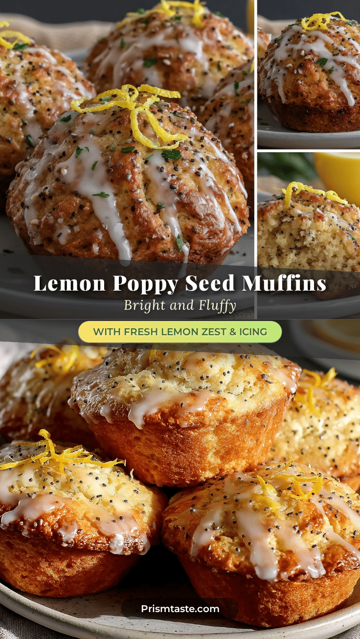 lemon poppy seed muffins recipe