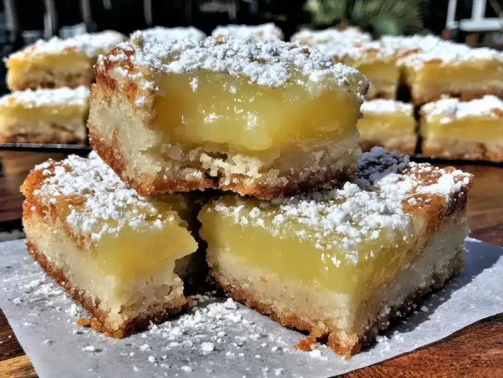 Meyer lemon bars - featured image