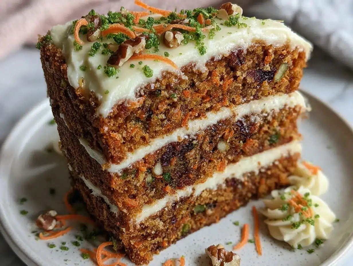 moist carrot cake recipe preparation steps