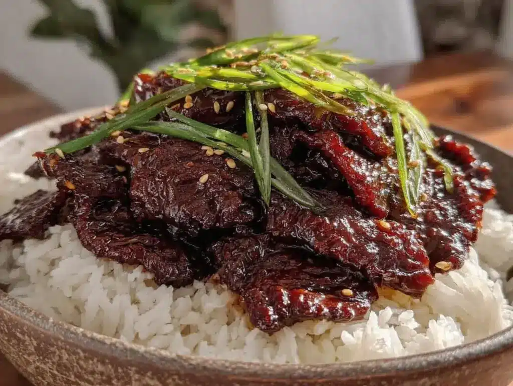 Mongolian beef - featured image