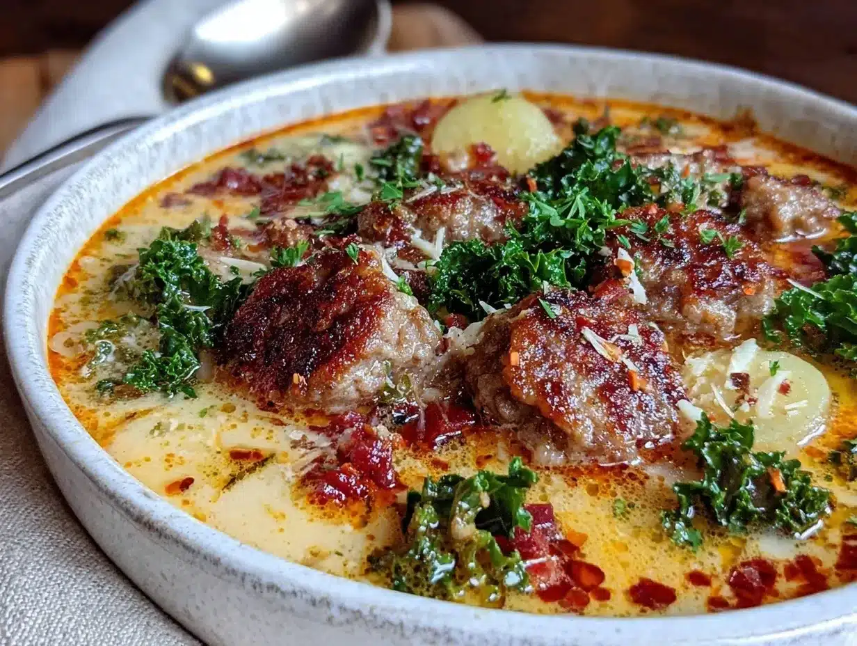 olive garden zuppa toscana soup recipe preparation steps