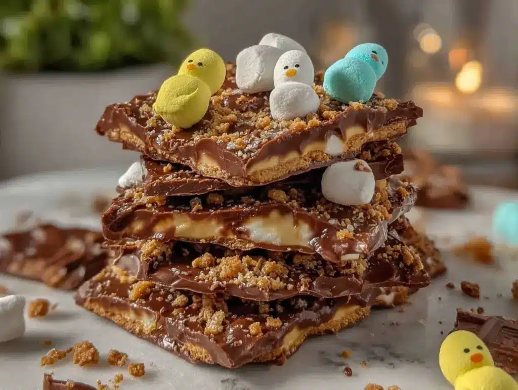 Peeps Smores Bark - featured image