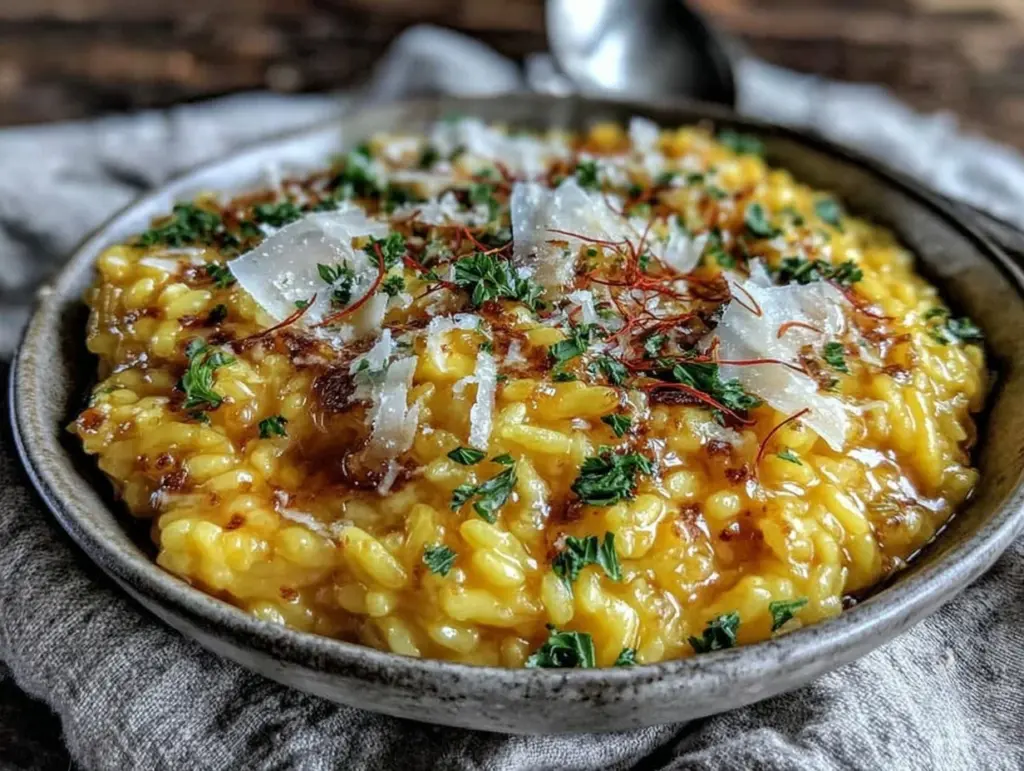 Risotto Milanese - featured image