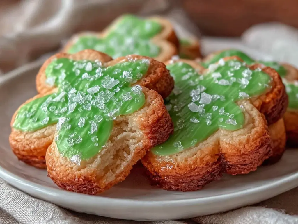 Shamrock Sugar Cookies - featured image