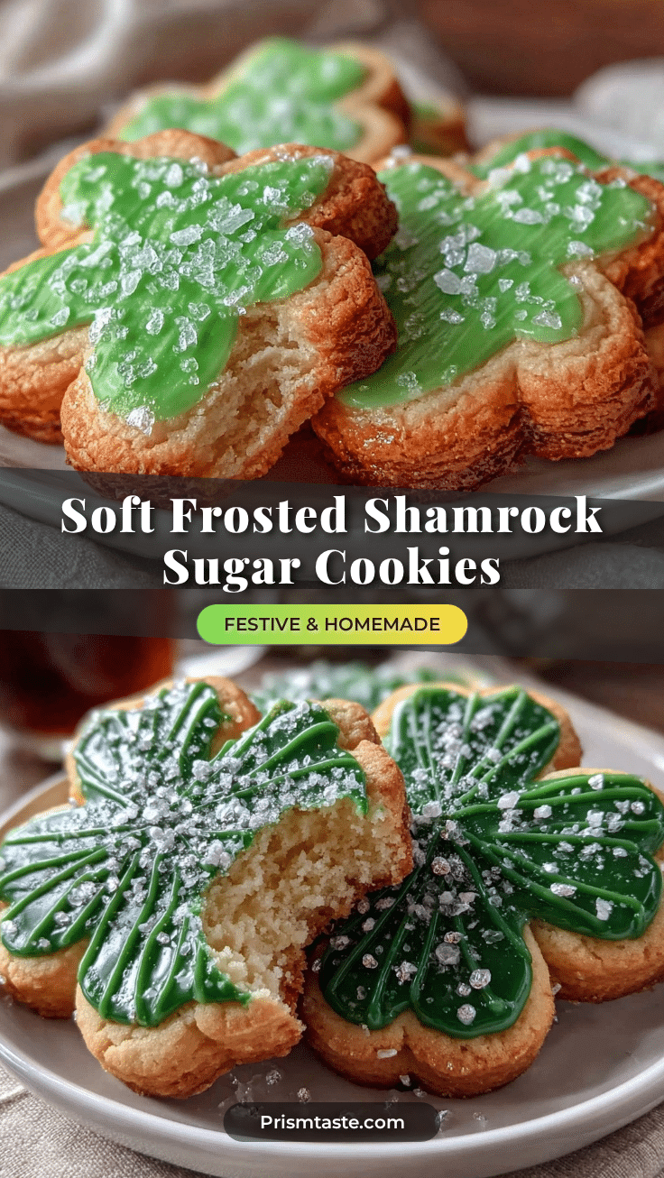 Shamrock Sugar Cookies recipe