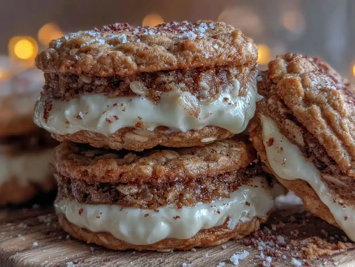 soft chewy oatmeal cream pies preparation steps