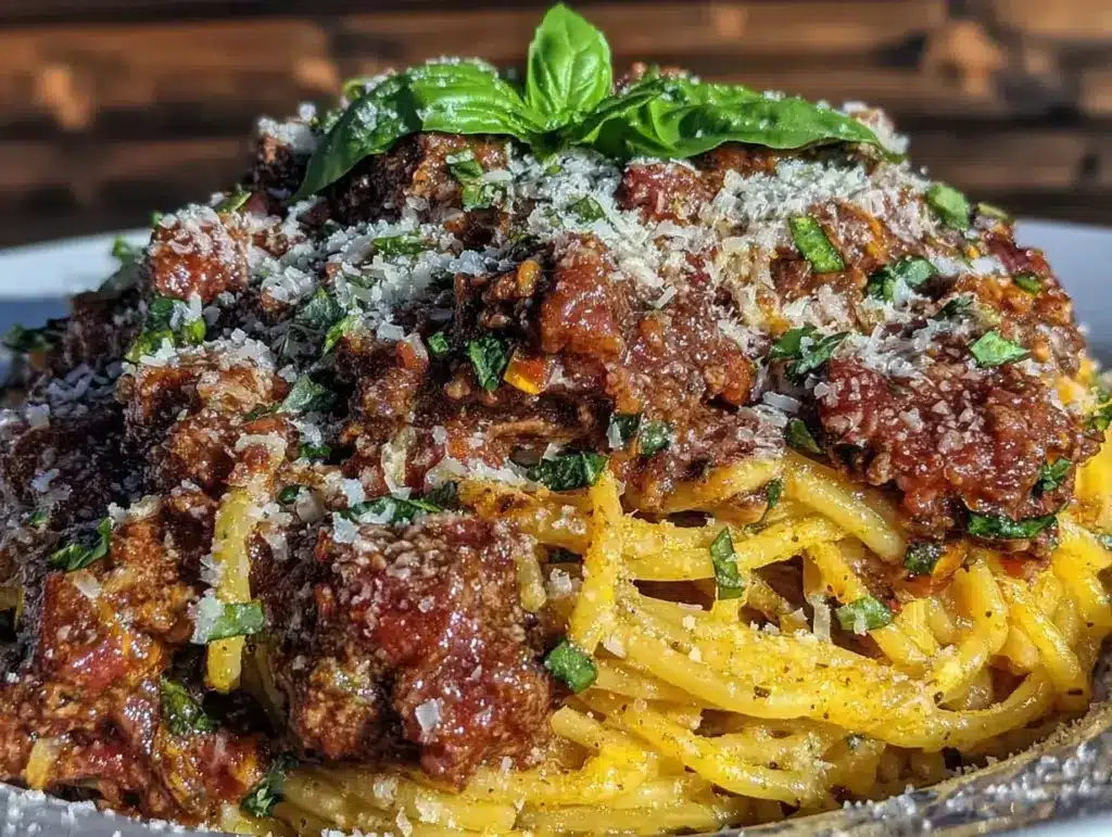 spaghetti Bolognese recipe - featured image