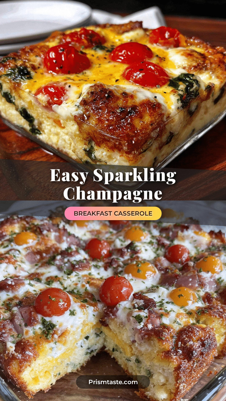 sparkling champagne breakfast casserole recipe