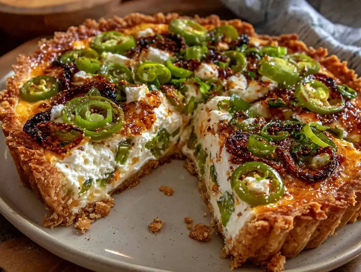 spring onion goat cheese tart preparation steps