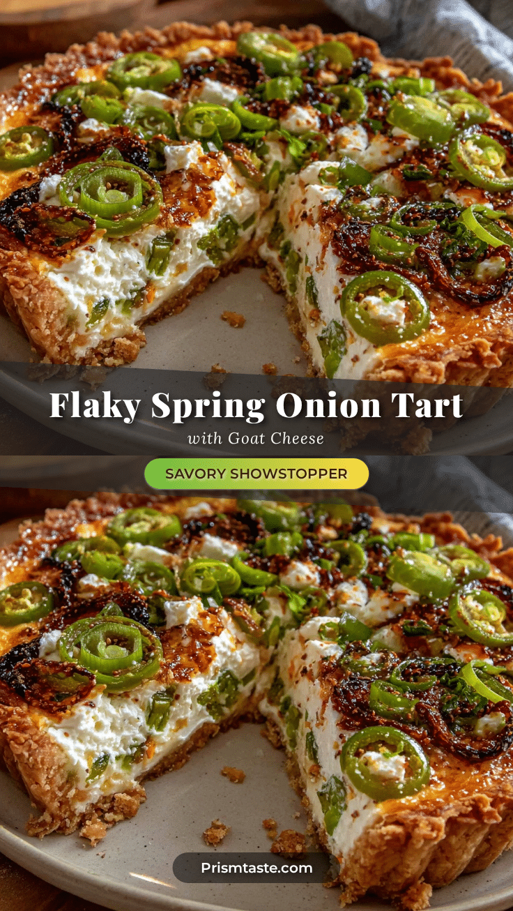 spring onion goat cheese tart recipe