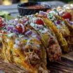 Triple-Meat Sheet Pan Tacos - featured image