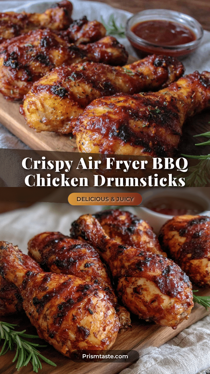 air fryer bbq chicken drumsticks recipe