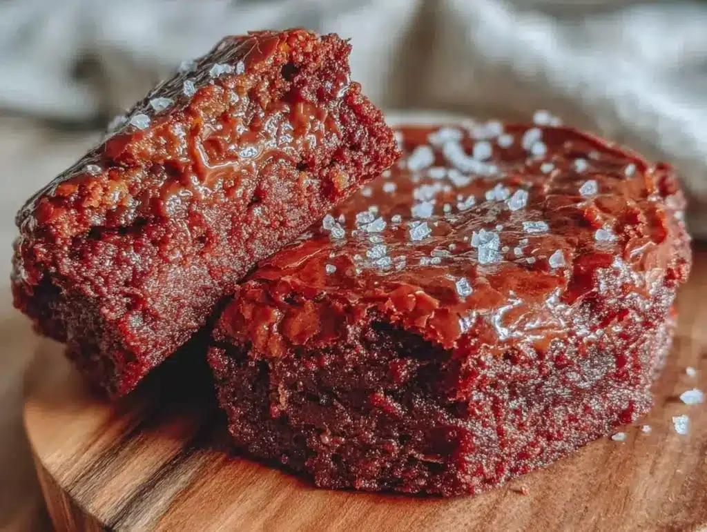 browned butter brownies small batch - featured image