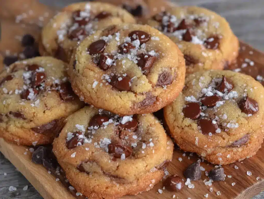 browned butter chocolate chip cookies small batches - featured image