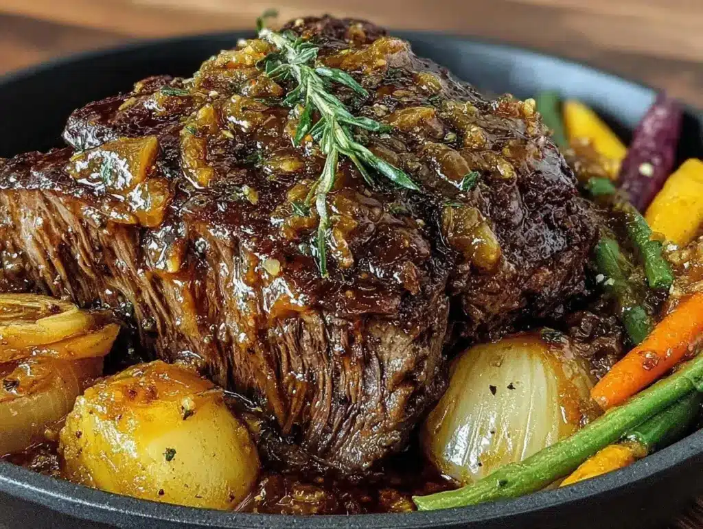 cozy loaded pot roast - featured image