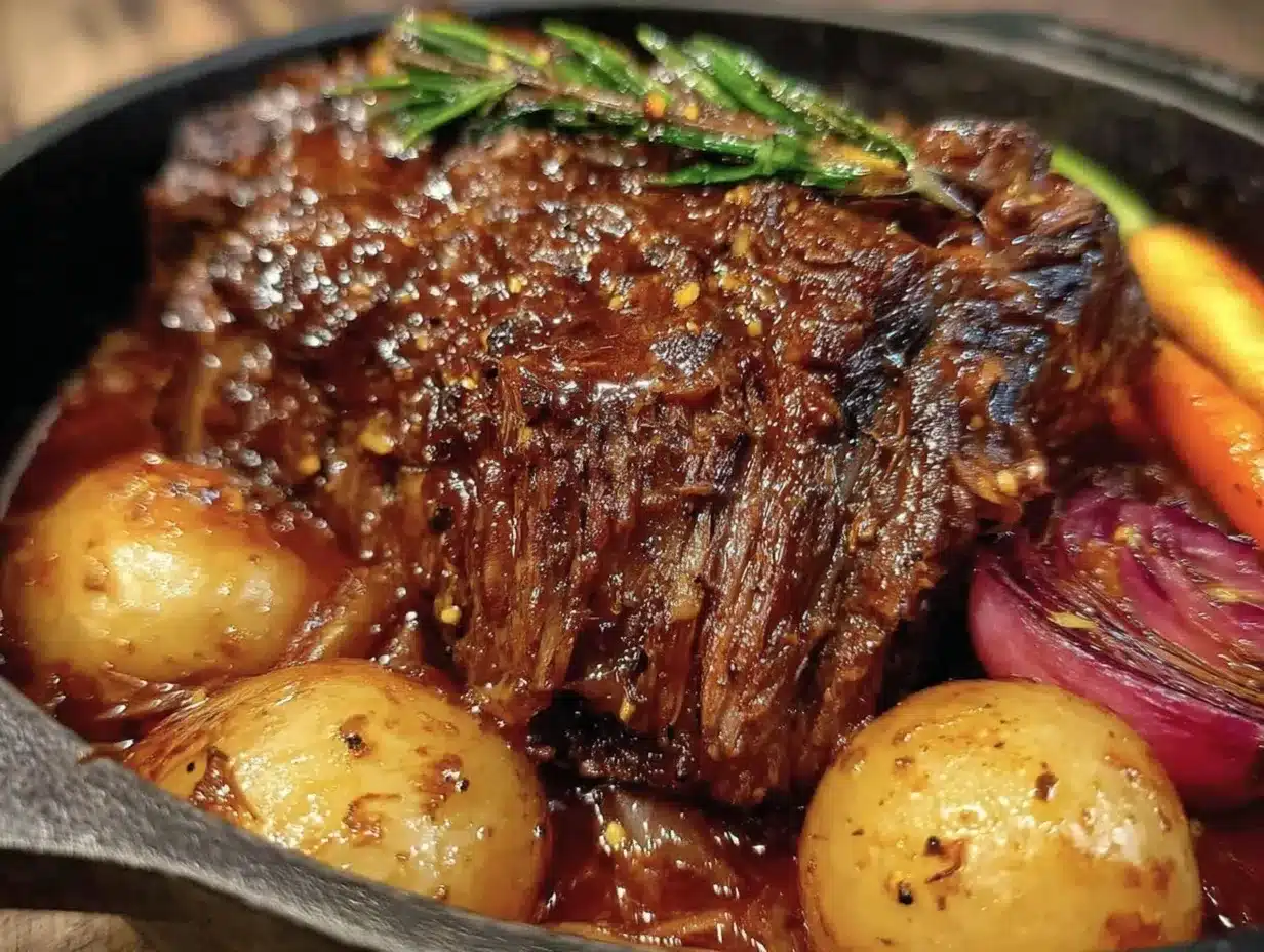 cozy loaded pot roast preparation steps