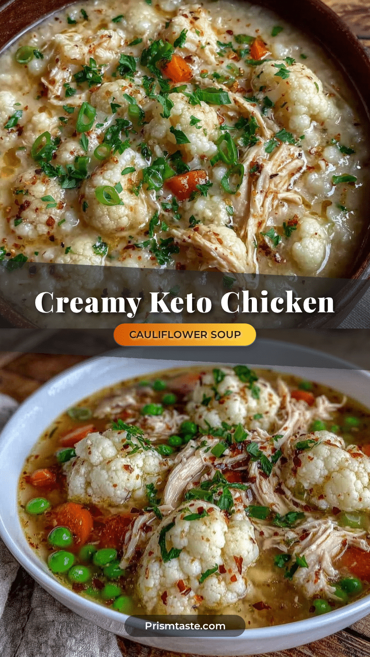 creamy keto chicken soup recipe