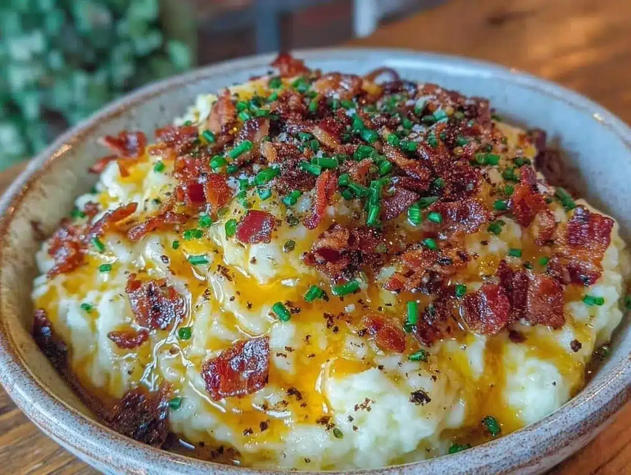 creamy keto loaded cauliflower mash preparation steps