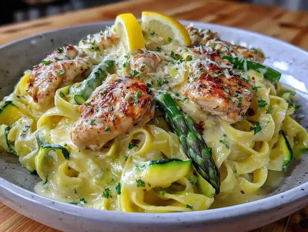 creamy one-pot lemon chicken pasta - featured image