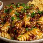 creamy one-pot loaded taco pasta - featured image