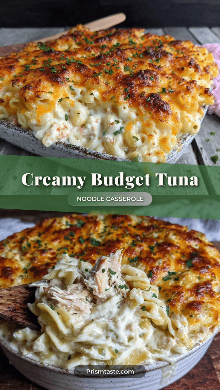 creamy tuna noodle casserole recipe