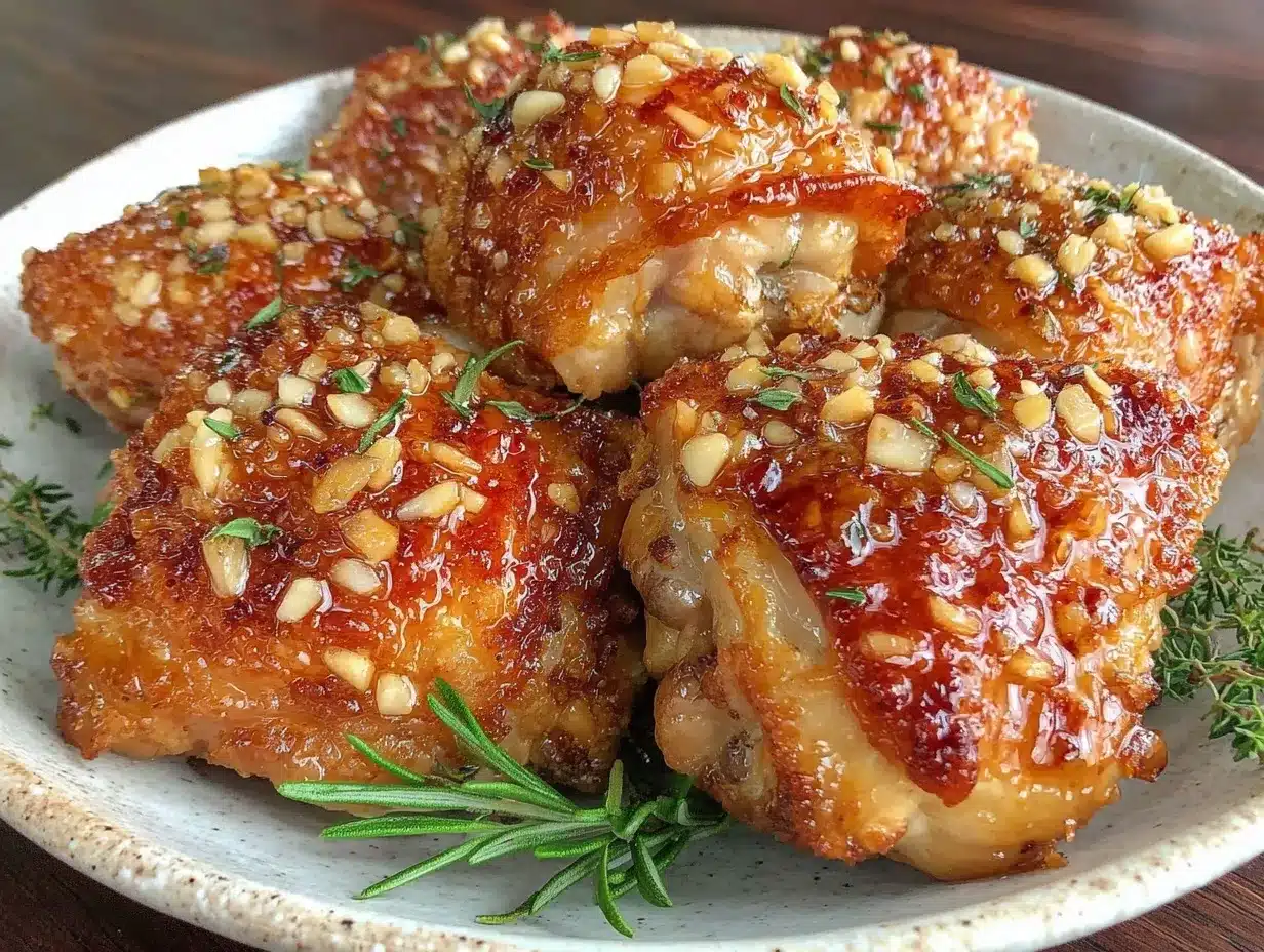 crispy air fryer chicken thighs preparation steps