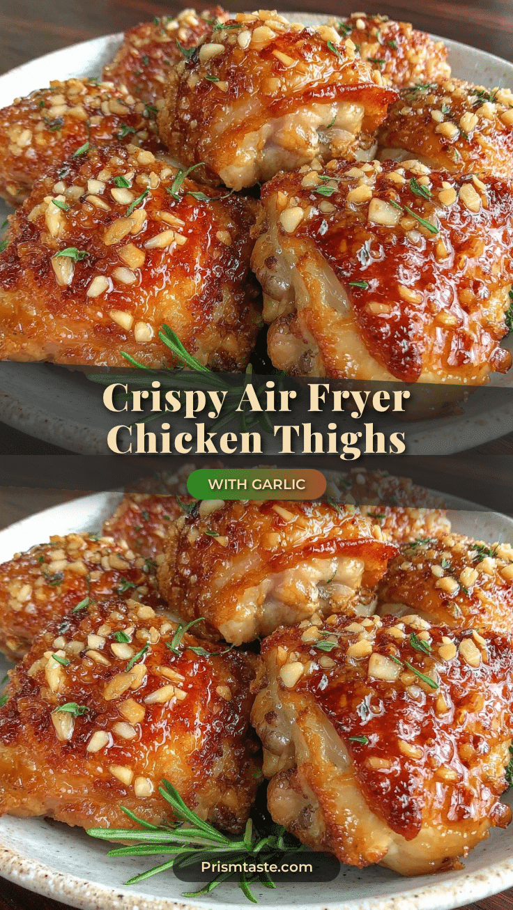 crispy air fryer chicken thighs recipe