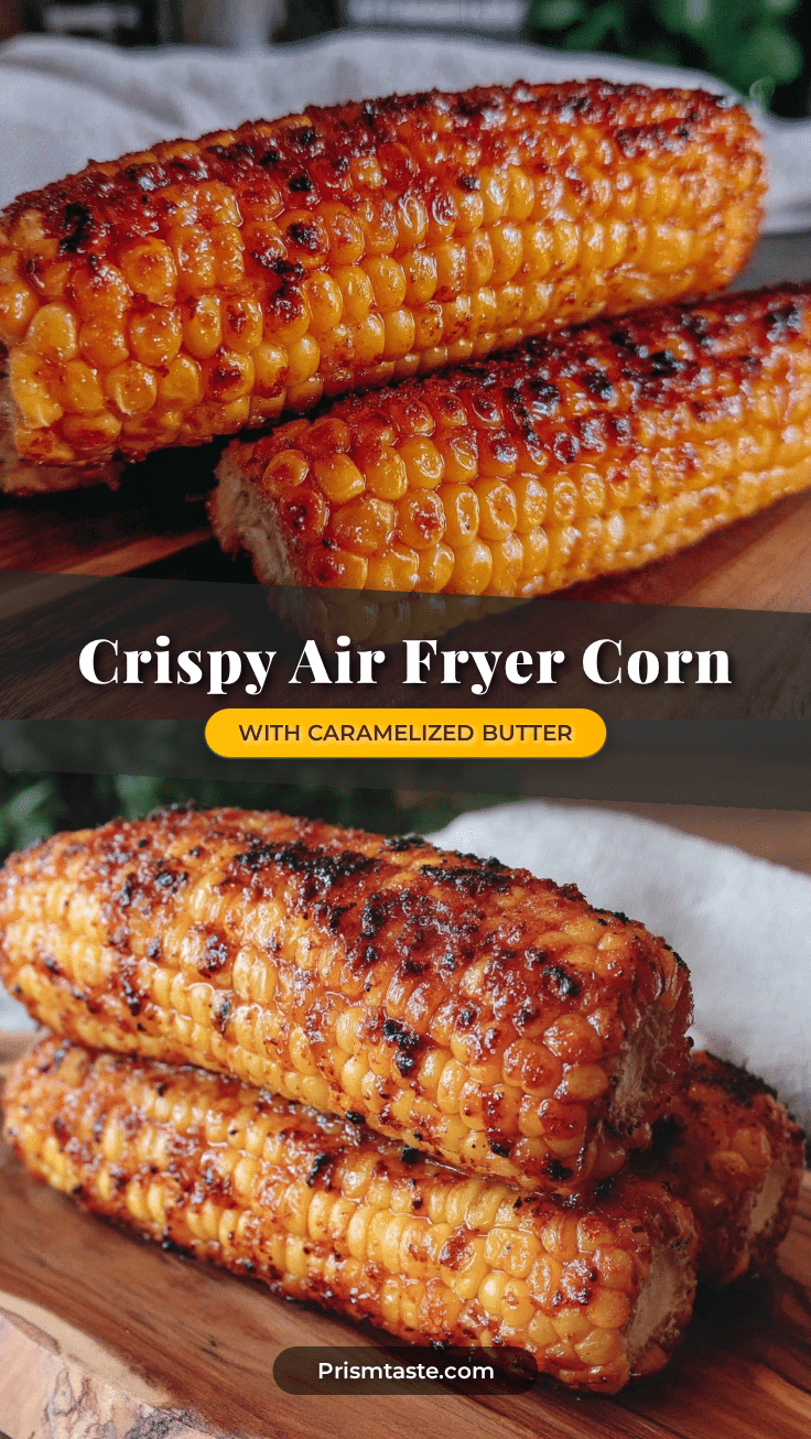 crispy air fryer corn on the cob recipe