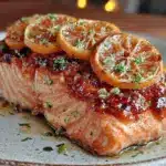 crispy air fryer salmon - featured image