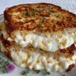 crispy loaded grilled cheese - featured image