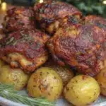 crispy sheet pan ranch chicken - featured image