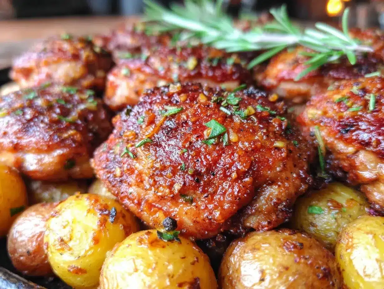 crispy sheet pan ranch chicken preparation steps