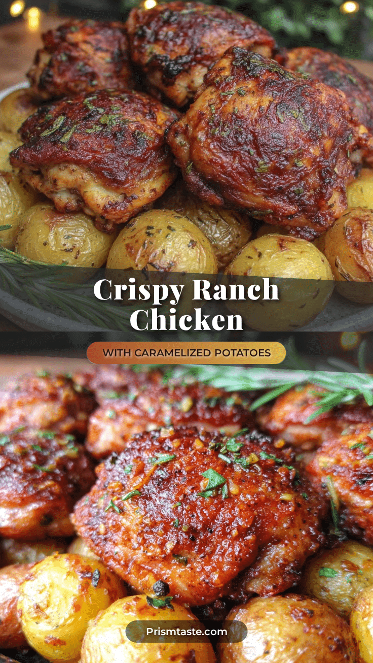 crispy sheet pan ranch chicken recipe