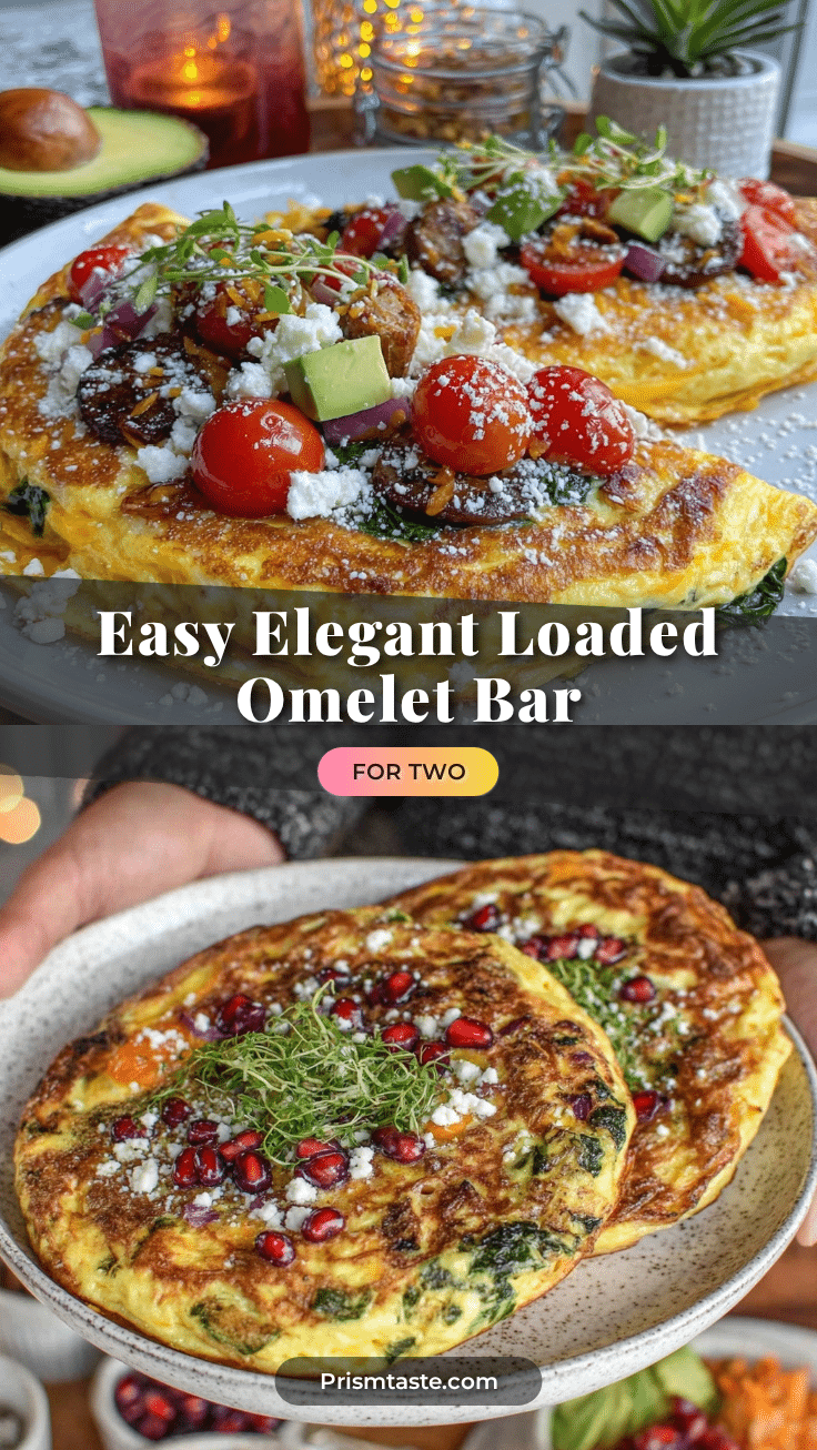 easy elegant loaded omelet bar recipe