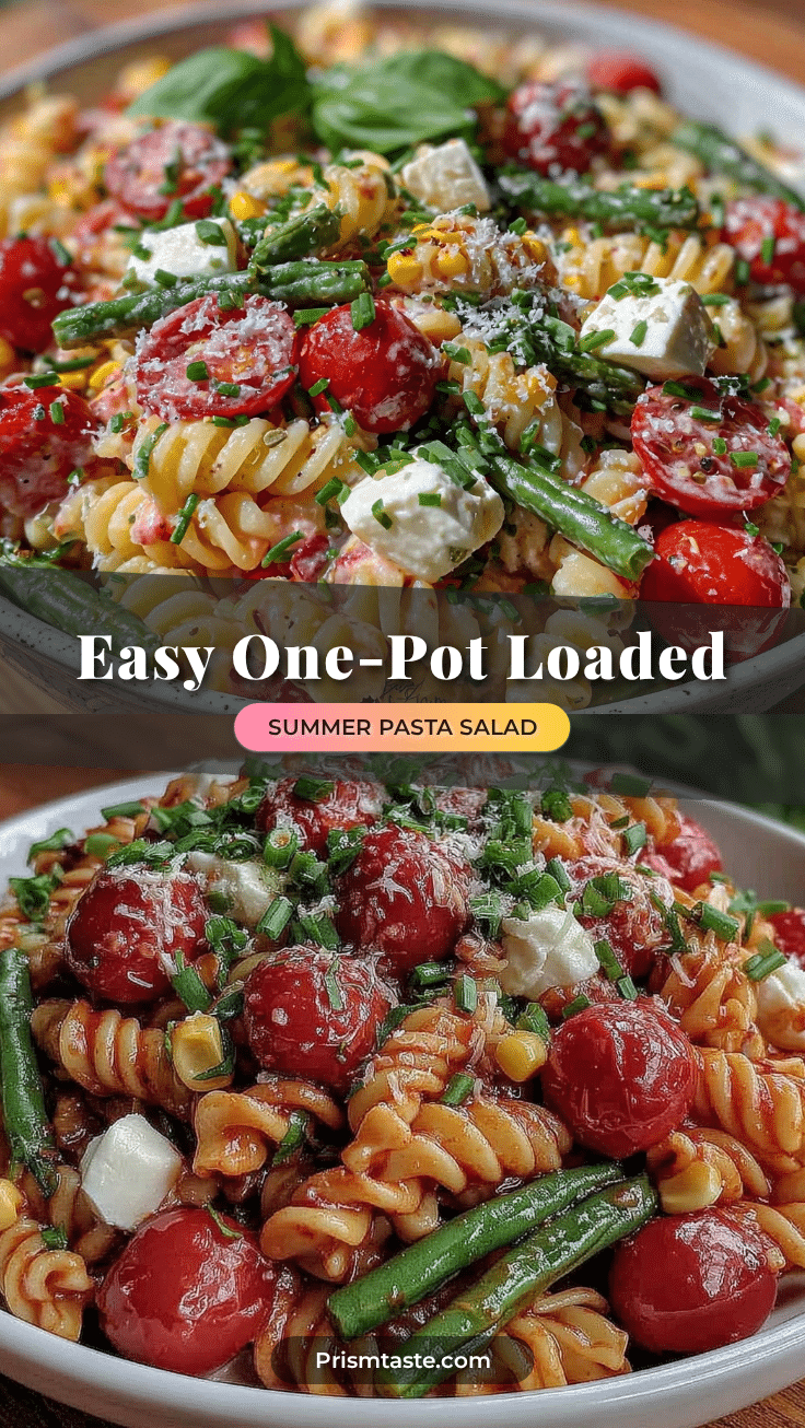easy one-pot pasta salad recipe