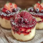 easy red white blue dessert - featured image