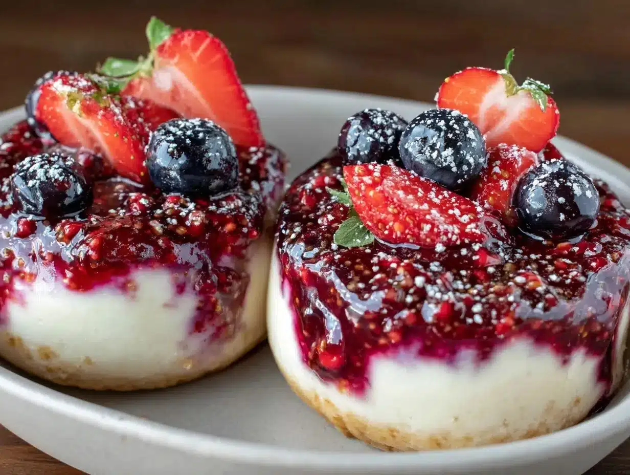 easy red white blue dessert preparation steps