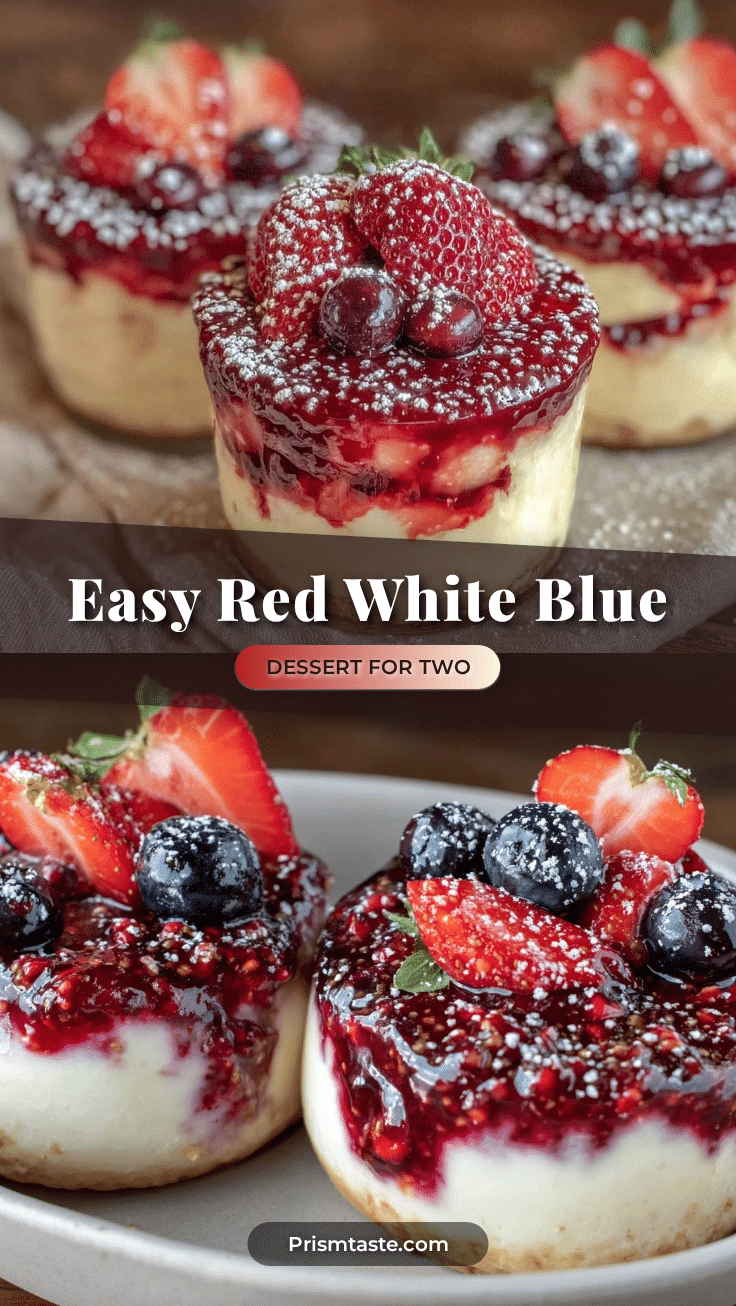 easy red white blue dessert recipe