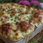 Easy Rotisserie Chicken Loaded Casserole - featured image