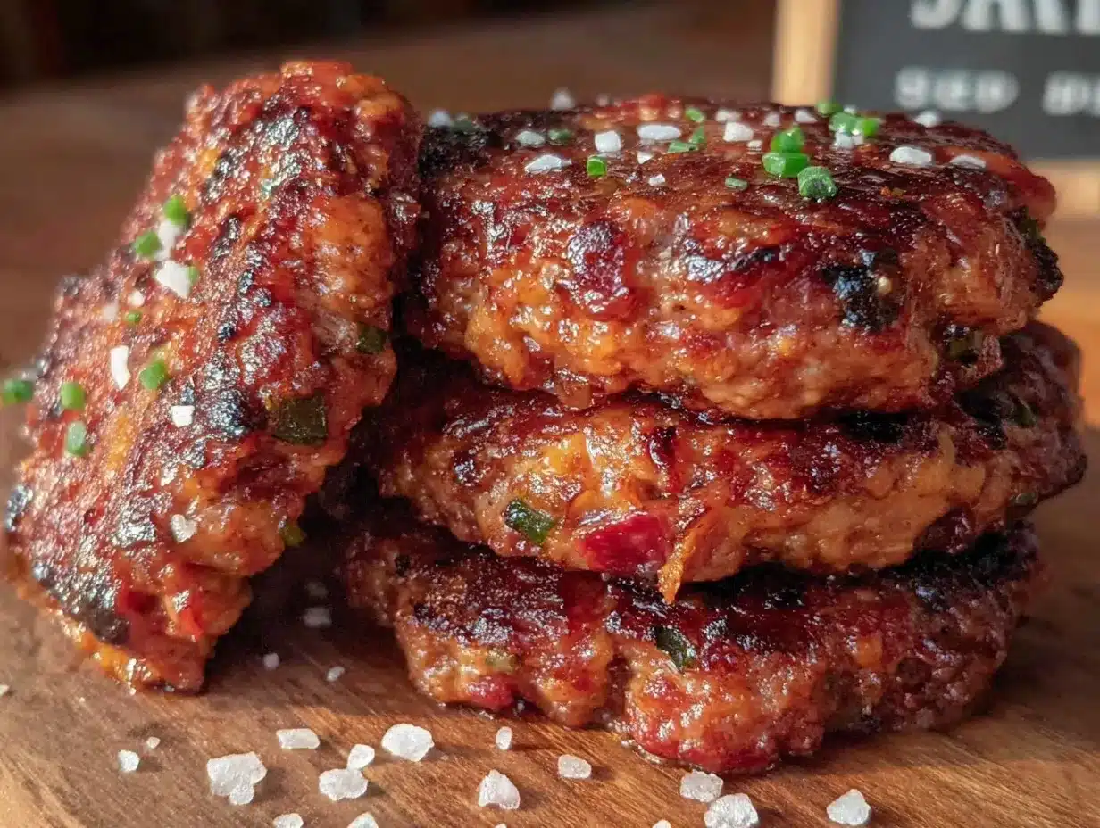 freezer-friendly loaded burger patties preparation steps